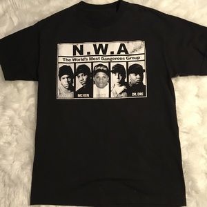 NWA Mens shirt Hip Hop Eazy E Ice cube Dr Dre MED